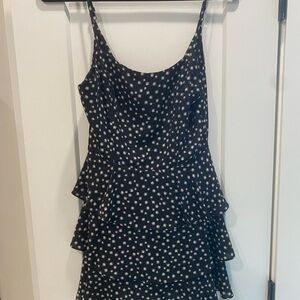 Forever 21 Black Floral Top